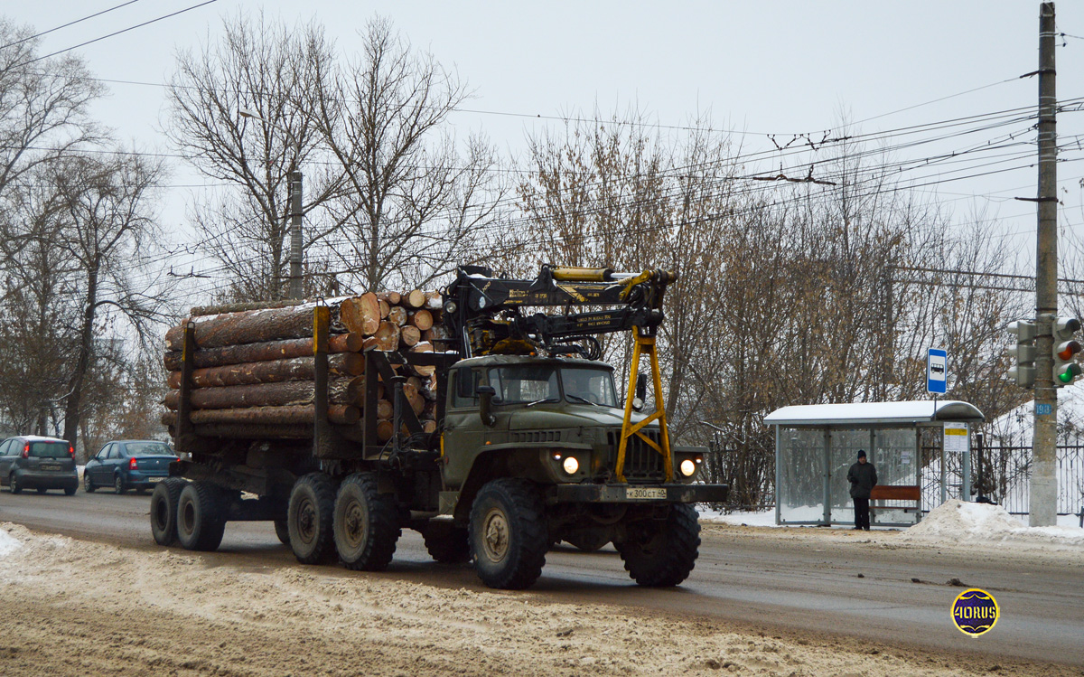 Калужская область, № К 300 СТ 40 — Урал-4320-01