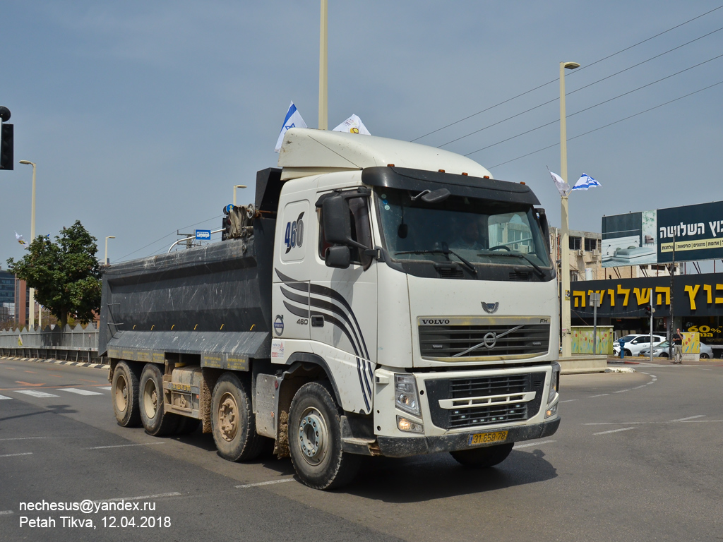 Израиль, № 31-658-78 — Volvo ('2008) FH.460