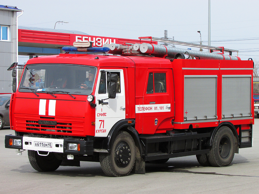 Курганская область, № А 611 ЕМ 45 — КамАЗ-43253-A3