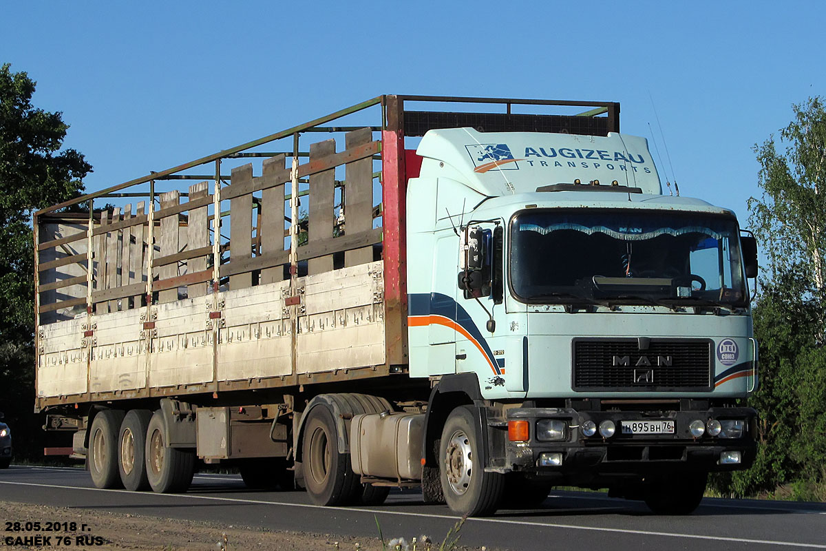 Ярославская область, № Н 895 ВН 76 — MAN F90 19.372