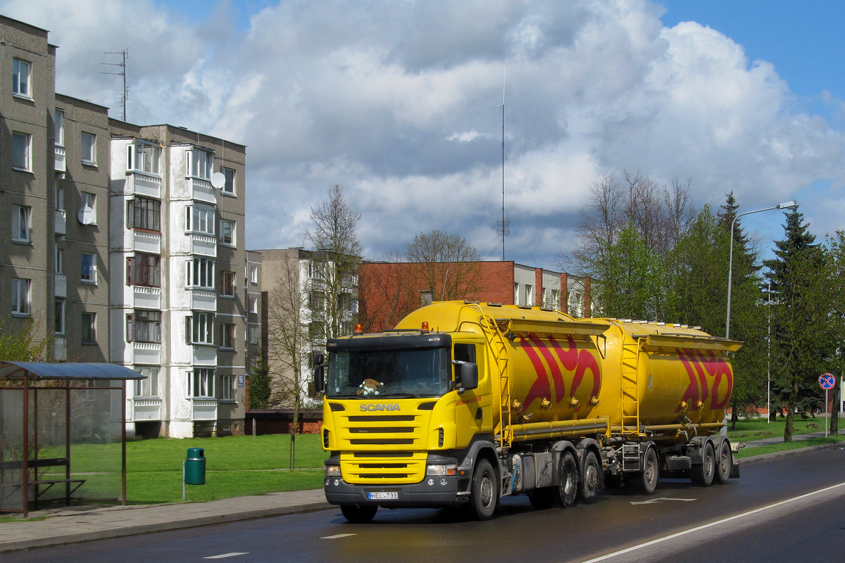 Литва, № HEL 733 — Scania ('2004) R420