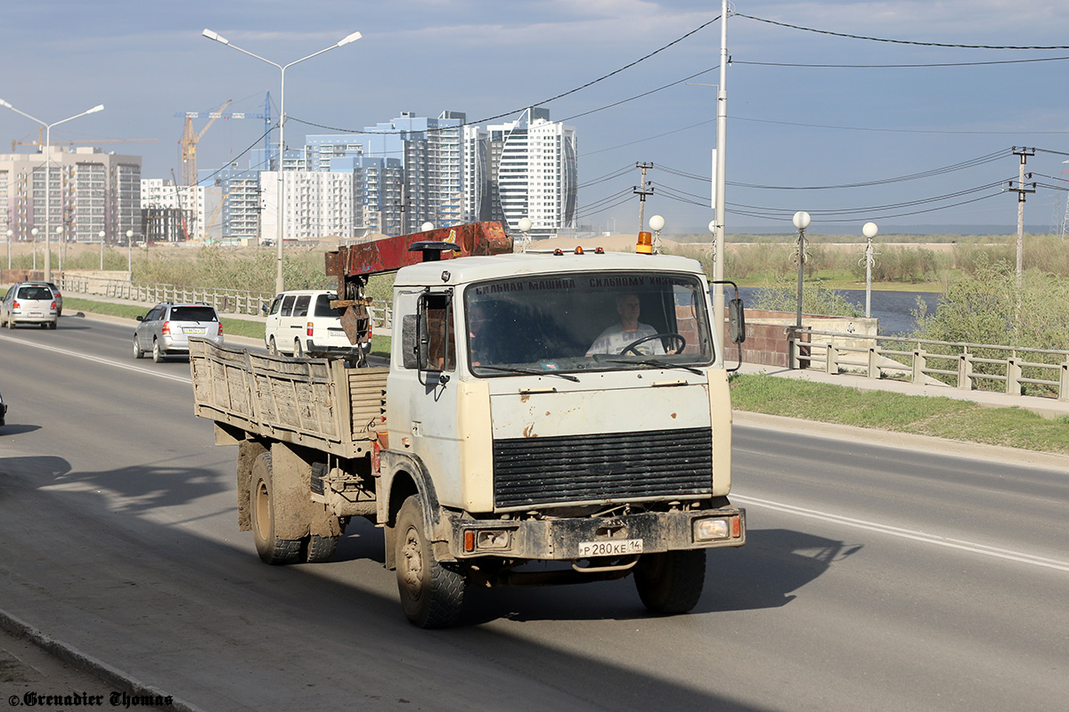 Саха (Якутия), № Р 280 КЕ 14 — МАЗ-5336 (общая модель)