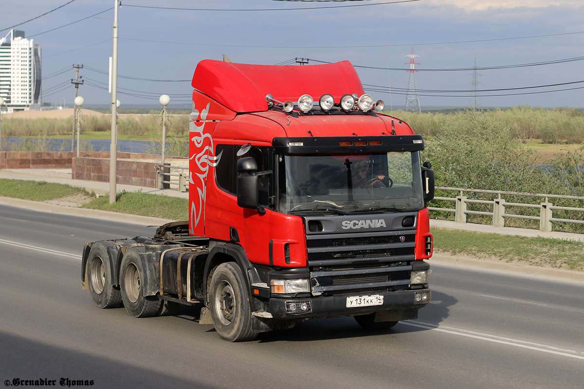 Саха (Якутия), № У 131 КК 14 — Scania ('1996) P380