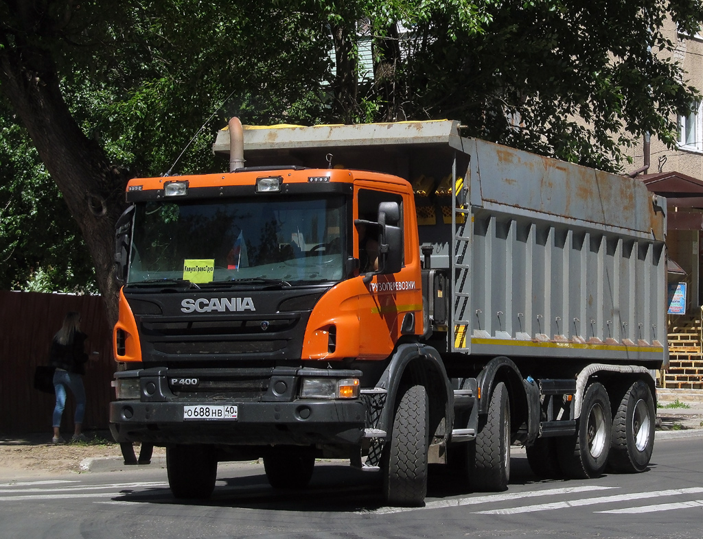 Калужская область, № О 688 НВ 40 — Scania ('2011) P400