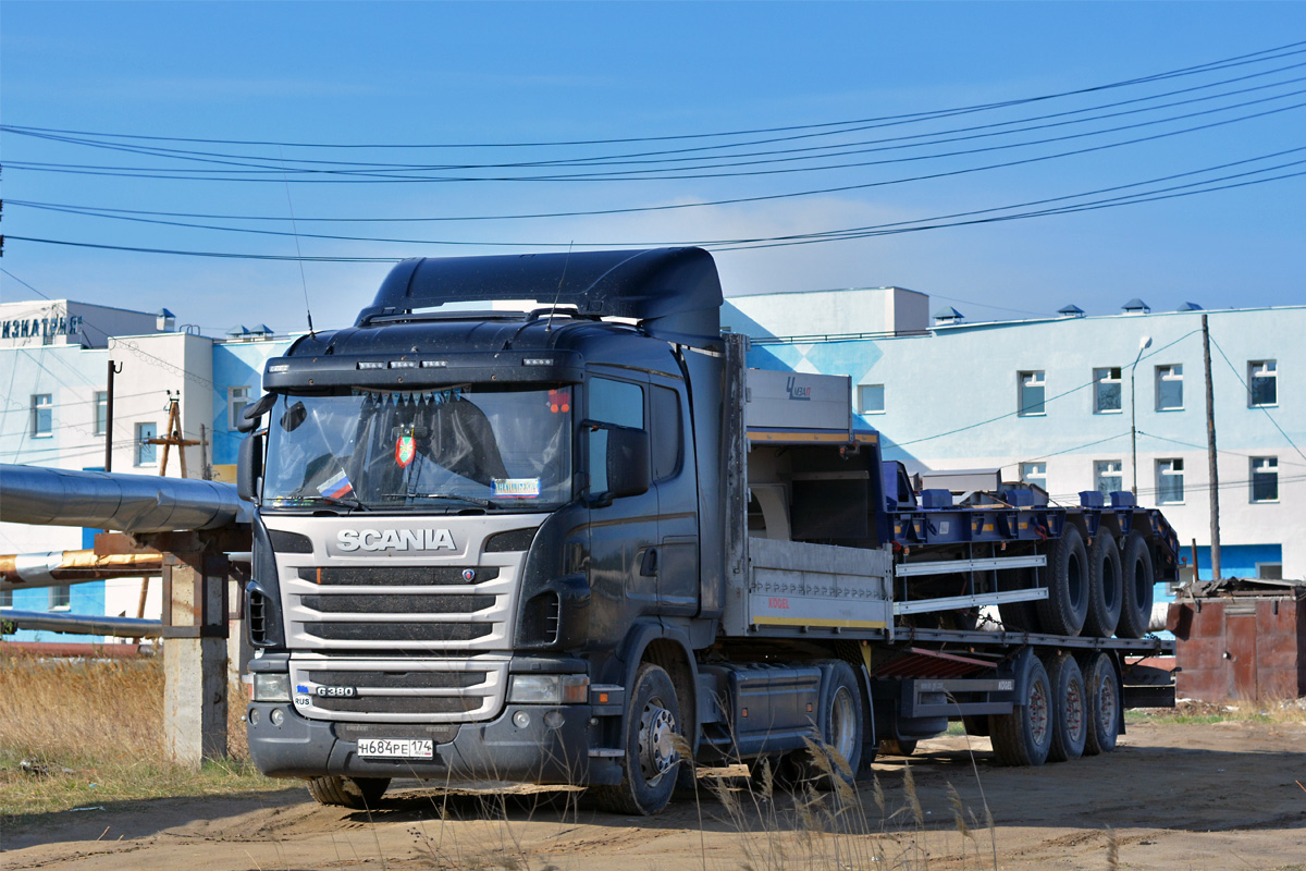 Челябинская область, № Н 684 РЕ 174 — Scania ('2009) G380