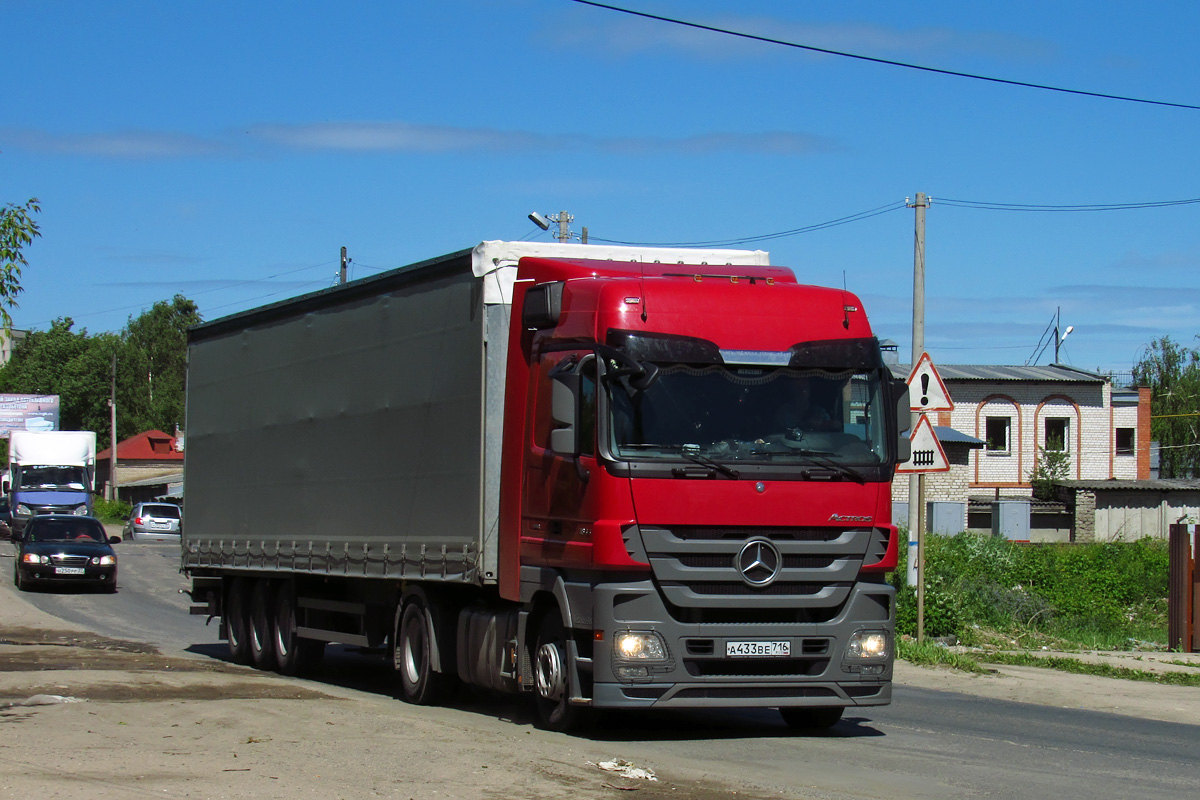 Татарстан, № А 433 ВЕ 716 — Mercedes-Benz Actros ('2009) 1844