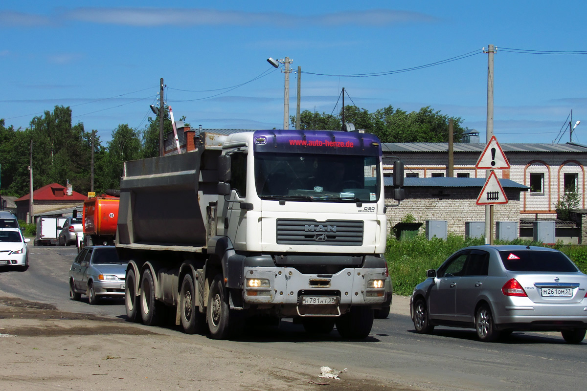 Ивановская область, № Н 781 НТ 37 — MAN TGA (общая модель)