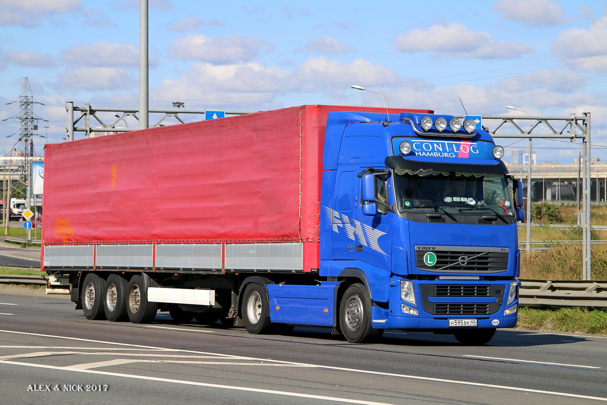 Калужская область, № Н 595 ВК 40 — Volvo ('2008) FH.460