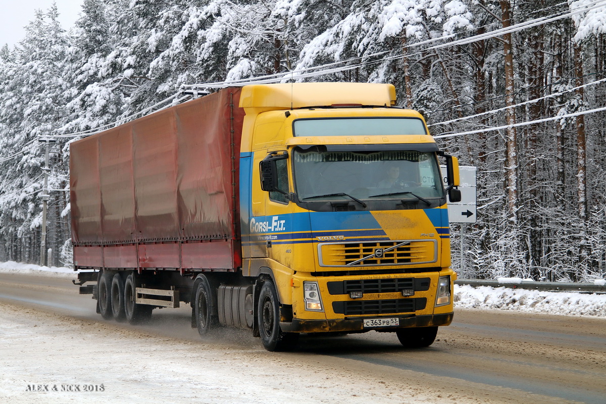 Новгородская область, № С 363 РВ 53 — Volvo ('2002) FH12.460