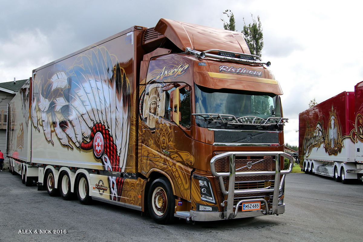 Финляндия, № MSZ-685 — Volvo ('2012) FH16.650