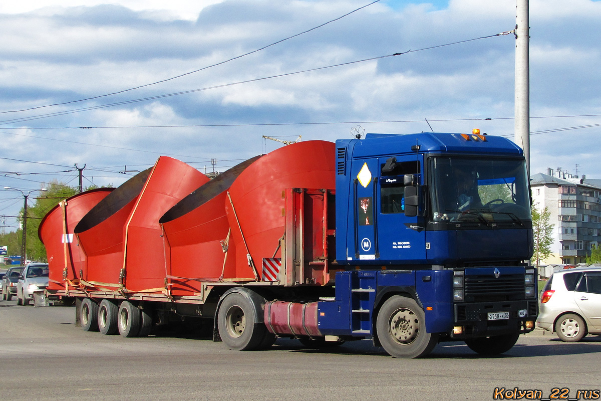 Алтайский край, № В 758 РК 22 — Renault Magnum Integral ('1997)