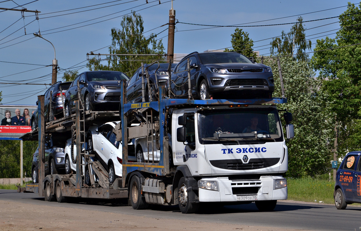 Санкт-Петербург, № В 309 ОВ 98 — Renault Premium ('2006)