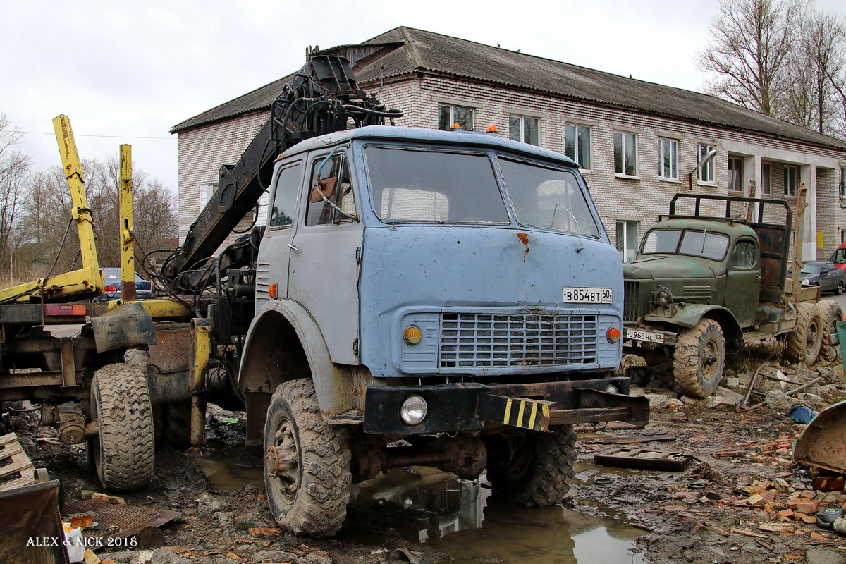 Новгородская область, № В 854 ВТ 60 — МАЗ-509А