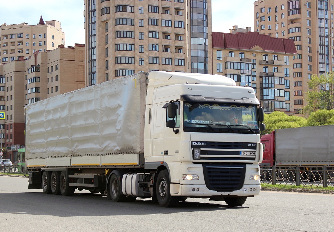 Эстония, № 416 BTH — DAF XF105 FT