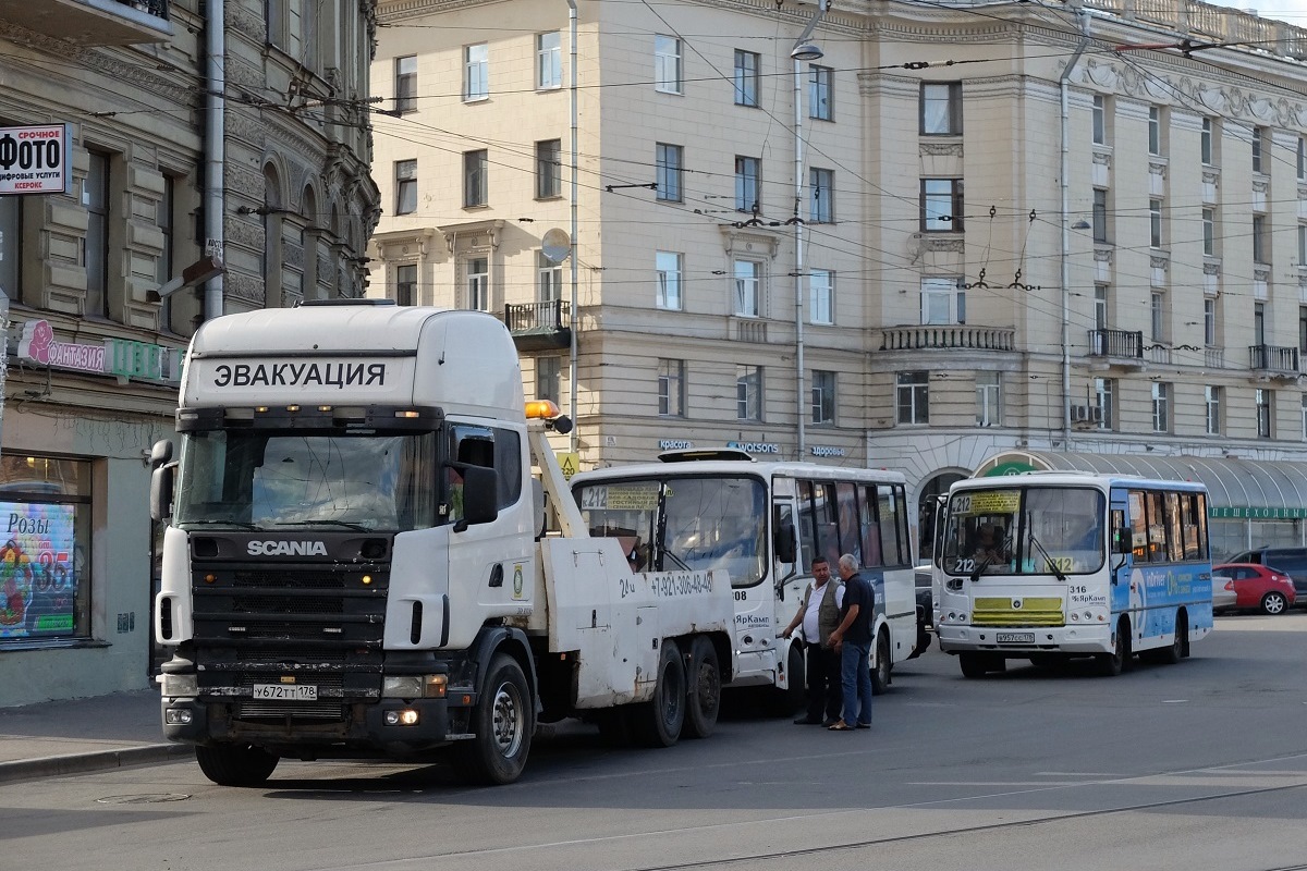 Санкт-Петербург, № У 672 ТТ 178 — Scania ('1996) R114L