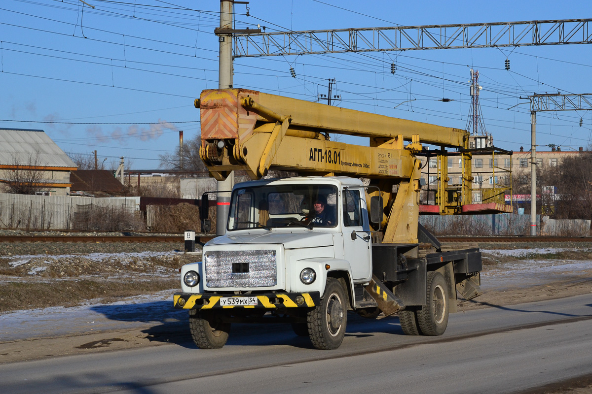 Волгоградская область, № У 539 МХ 34 — ГАЗ-3307