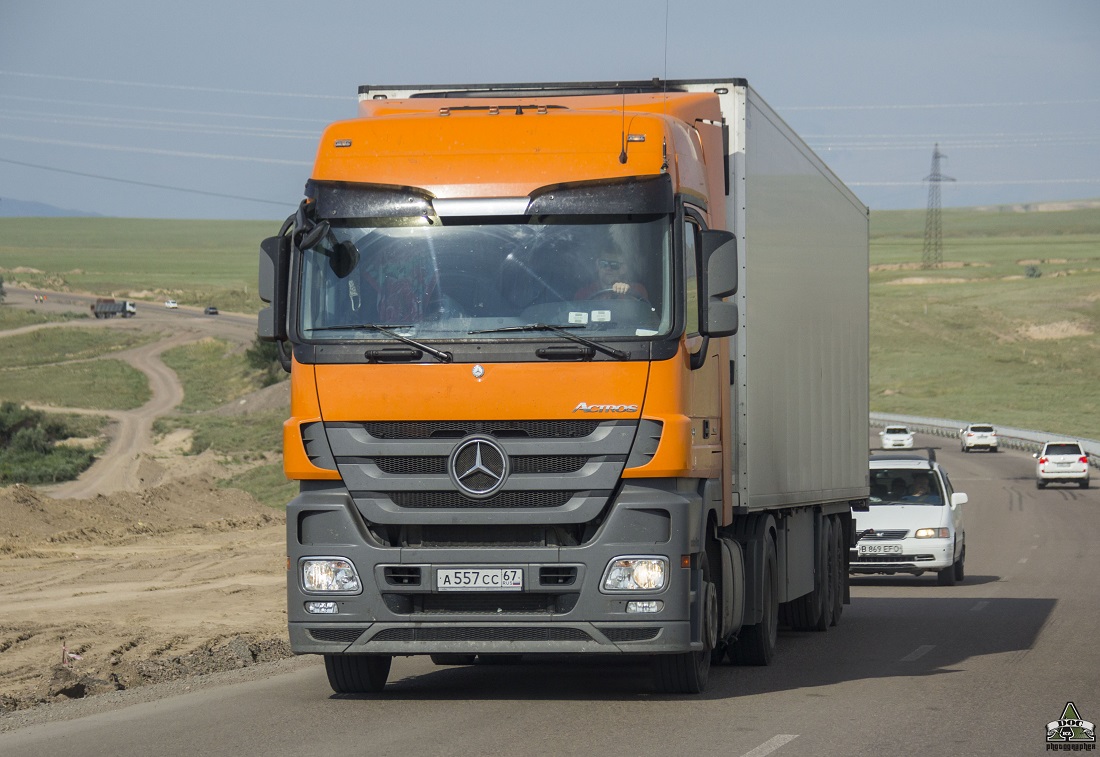 Смоленская область, № А 557 СС 67 — Mercedes-Benz Actros '09 1844 [Z9M]