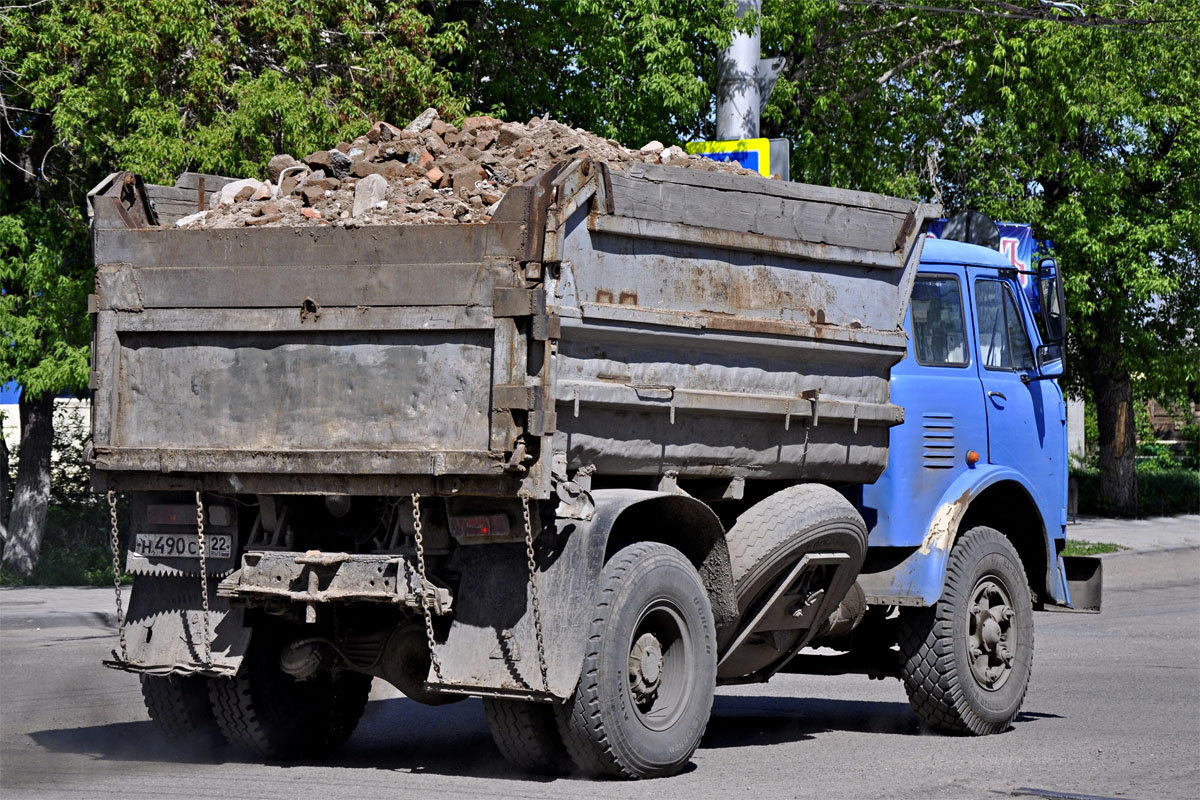 Алтайский край, № Н 490 СТ 22 — МАЗ-5549