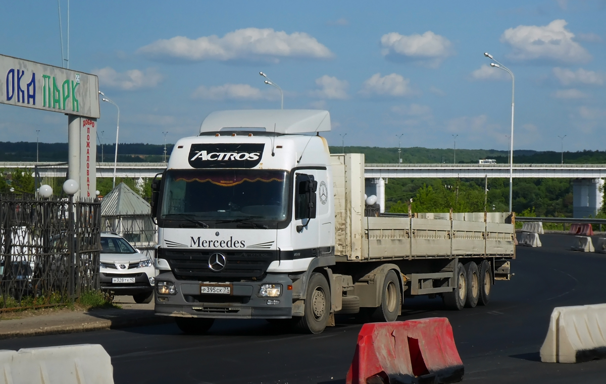 Тульская область, № Р 395 СК 71 — Mercedes-Benz Actros ('2003) 1841