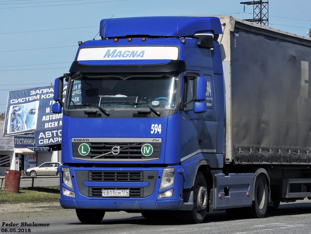 Челябинская область, № 594 — Volvo ('2008) FH.400 [X9P]