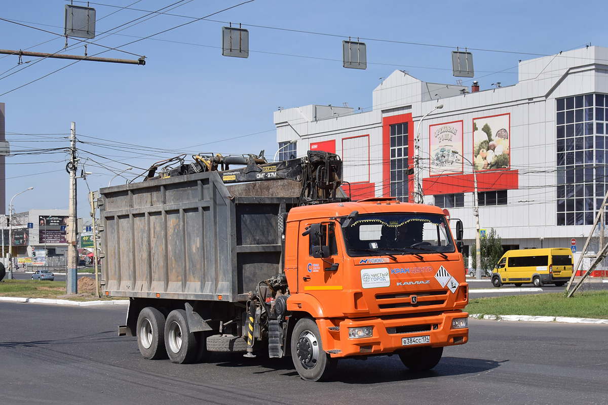 Астраханская область, № В 384 СС 134 — КамАЗ-65115-L4