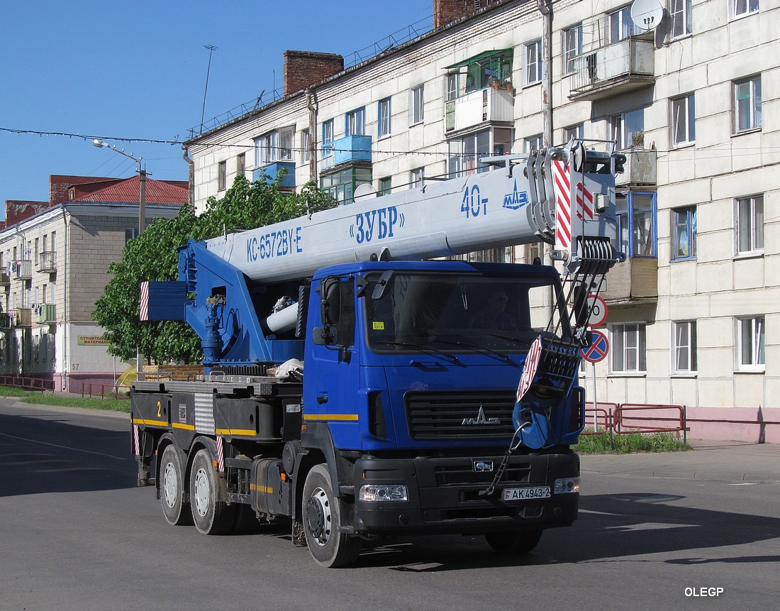 Витебская область, № АК 4943-2 — МАЗ-6312B5