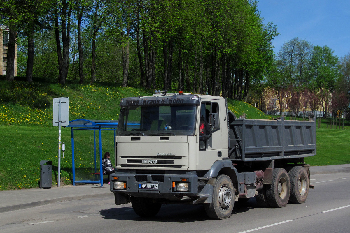 Литва, № DGL 667 — IVECO EuroTrakker