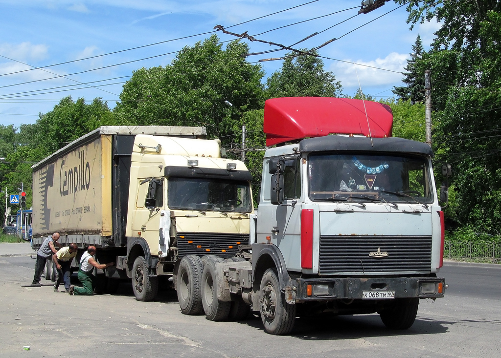 Калужская область, № К 068 ТМ 40 — МАЗ-64229