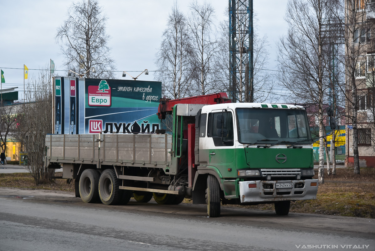 Архангельская область, № М 343 КК 29 — Hino Profia