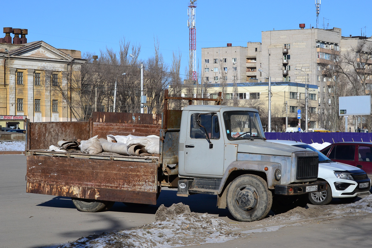 Волгоградская область, № К 337 ТТ 34 — ГАЗ-33072