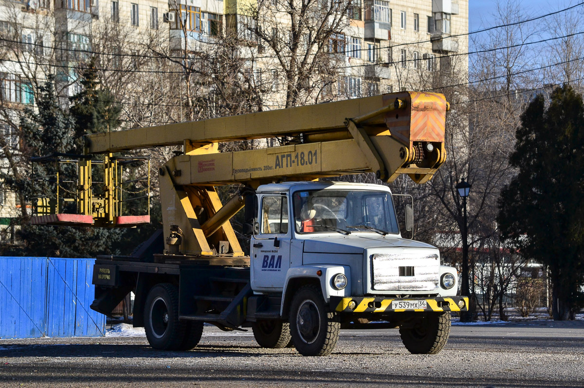 Волгоградская область, № У 539 МХ 34 — ГАЗ-3307