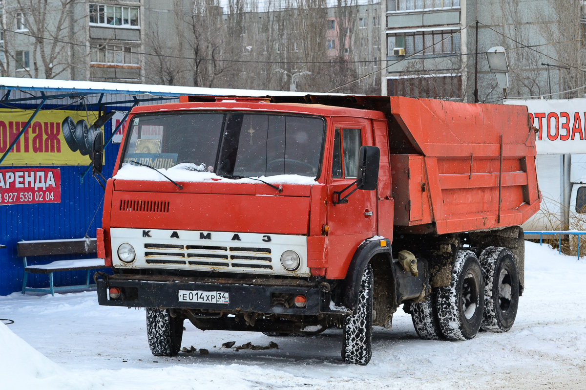 Волгоградская область, № Е 014 ХР 34 — КамАЗ-55111 [551110]