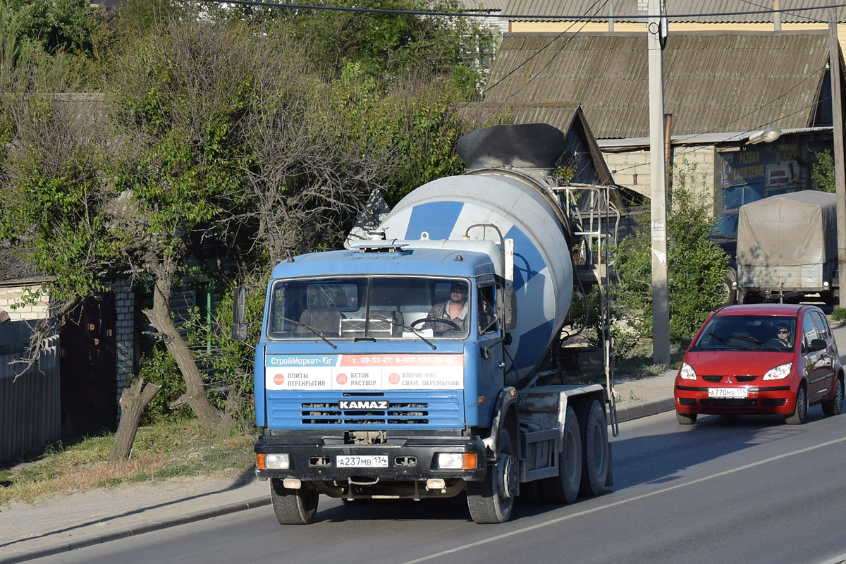 Волгоградская область, № А 237 МВ 134 — КамАЗ-53229-15 [53229R]