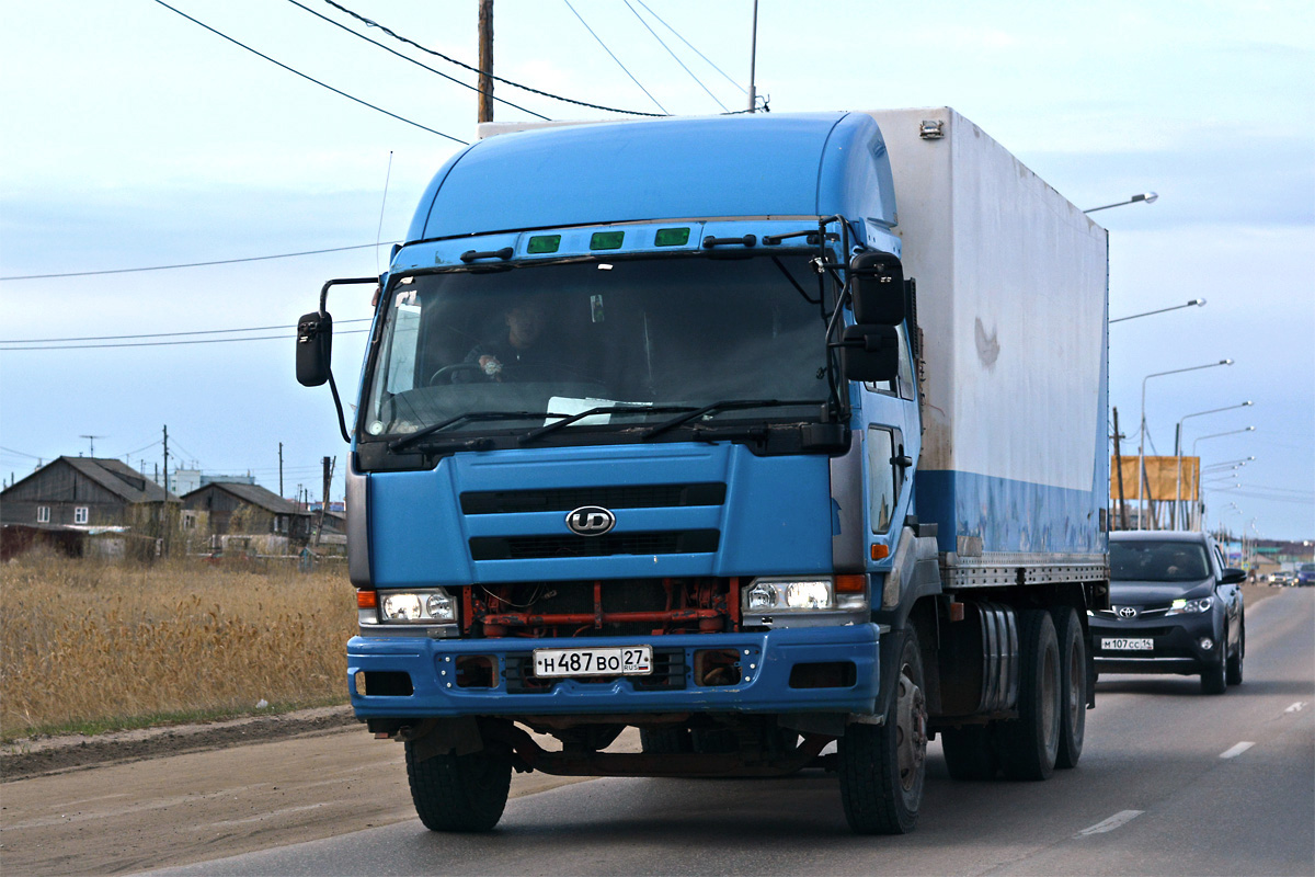 Хабаровский край, № Н 487 ВО 27 — Nissan Diesel Big Thumb