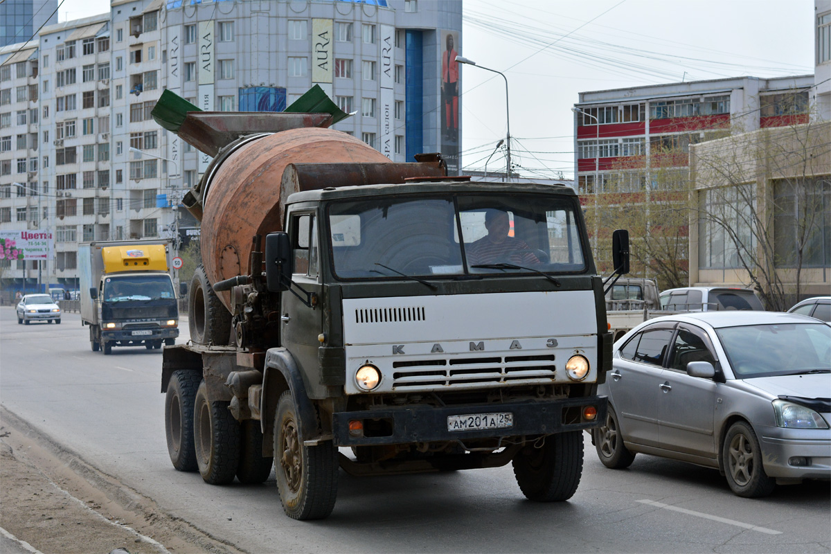 Саха (Якутия), № АМ 201 А 25 — КамАЗ-5511