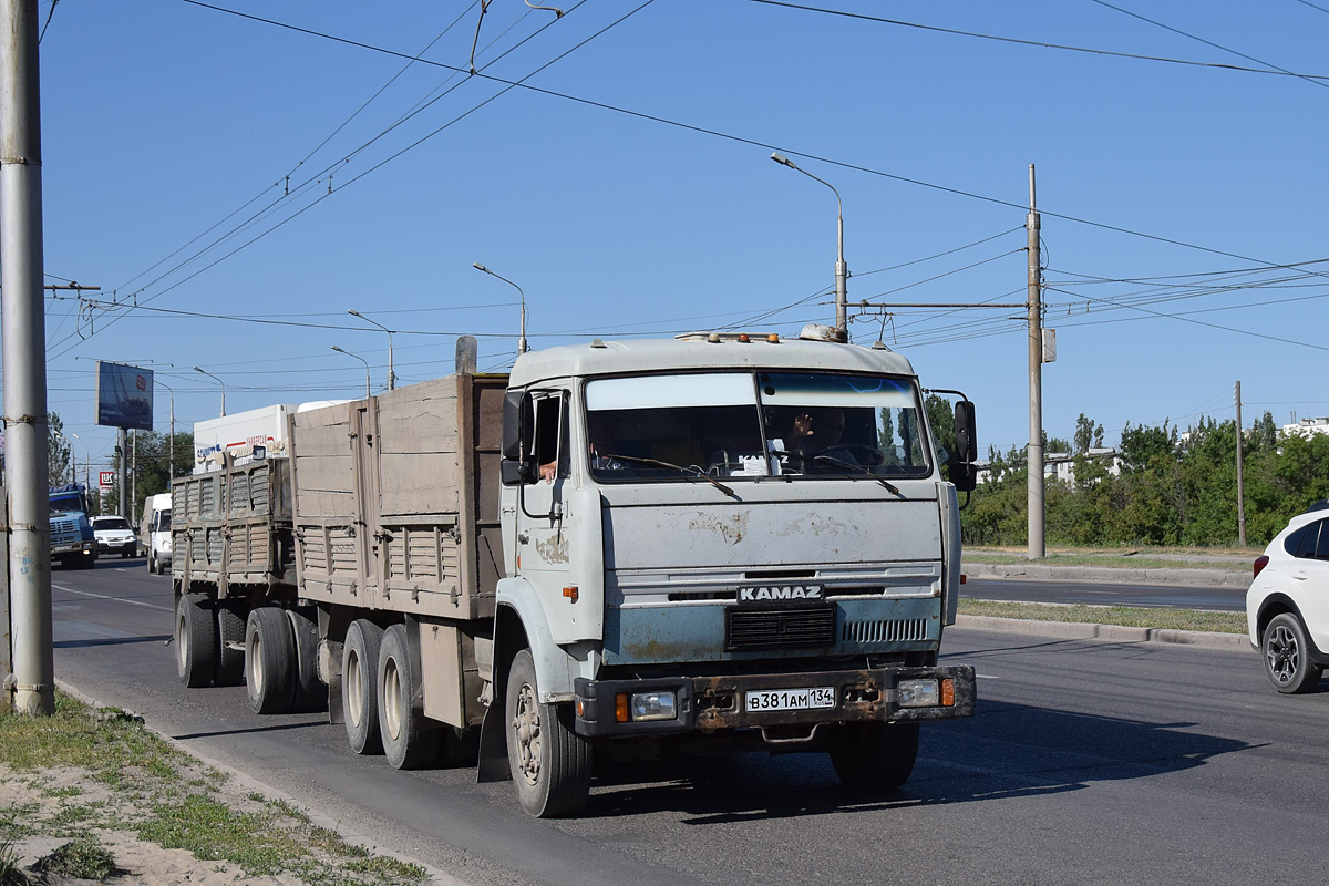 Волгоградская область, № В 381 АМ 134 — КамАЗ-5320