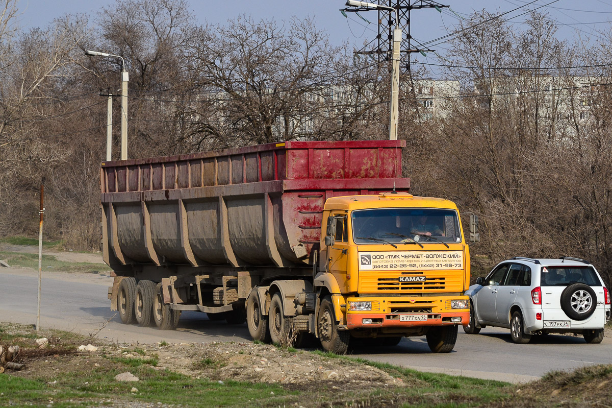 Волгоградская область, № Х 777 ХА 96 — КамАЗ-6460-63