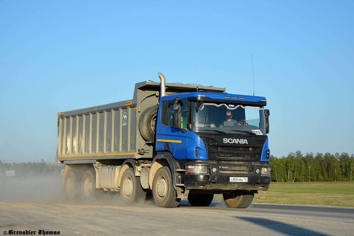 Саха (Якутия), № В 834 МВ 14 — Scania ('2011) P440