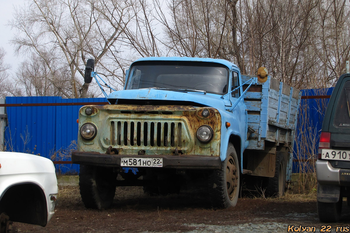 Алтайский край, № М 581 НО 22 — ГАЗ-52-05