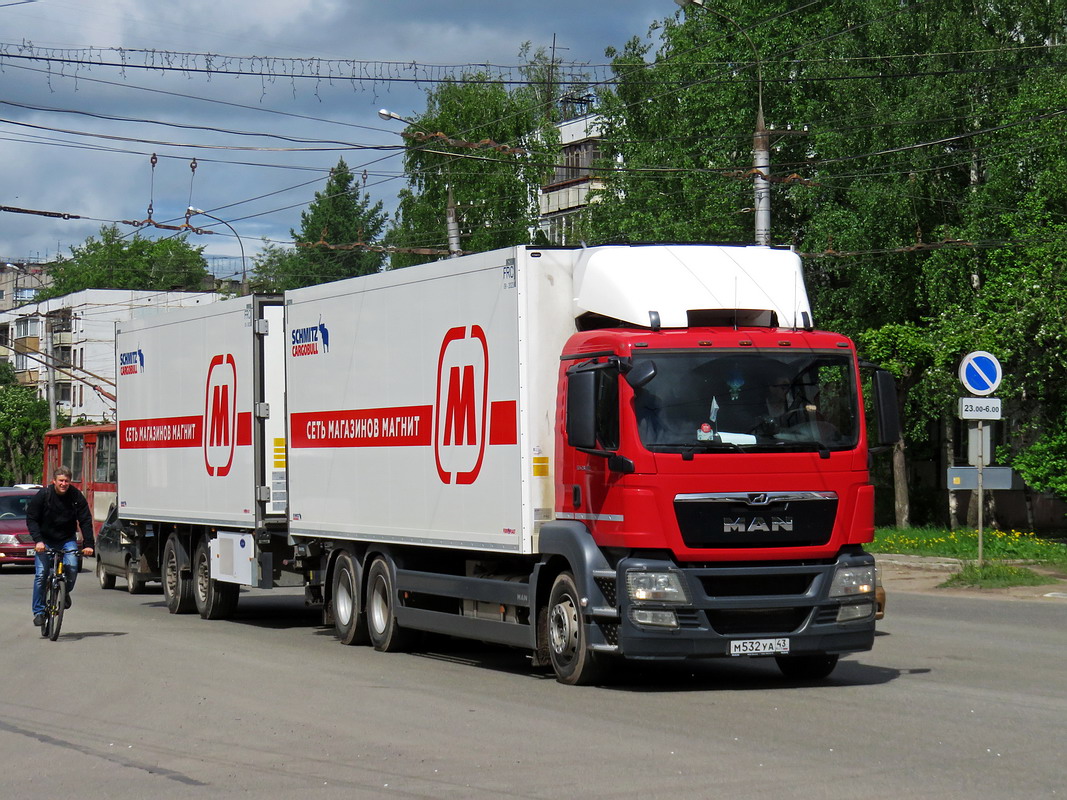 Кировская область, № М 532 УА 43 — MAN TGS ('2007) 28.360