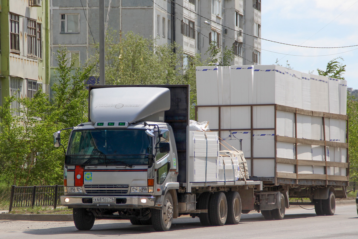 Саха (Якутия), № Х 681 ЕС 14 — Mitsubishi Fuso Fighter