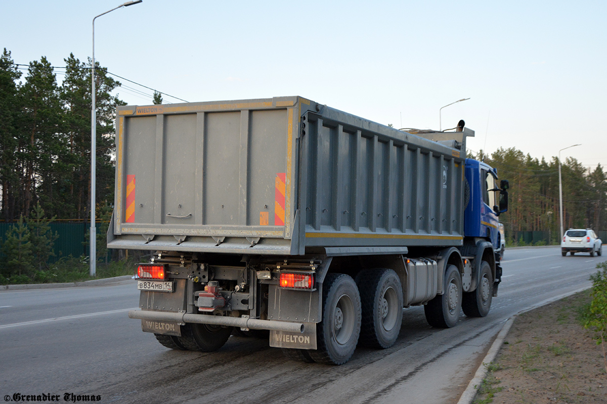 Саха (Якутия), № В 834 МВ 14 — Scania ('2011) P440