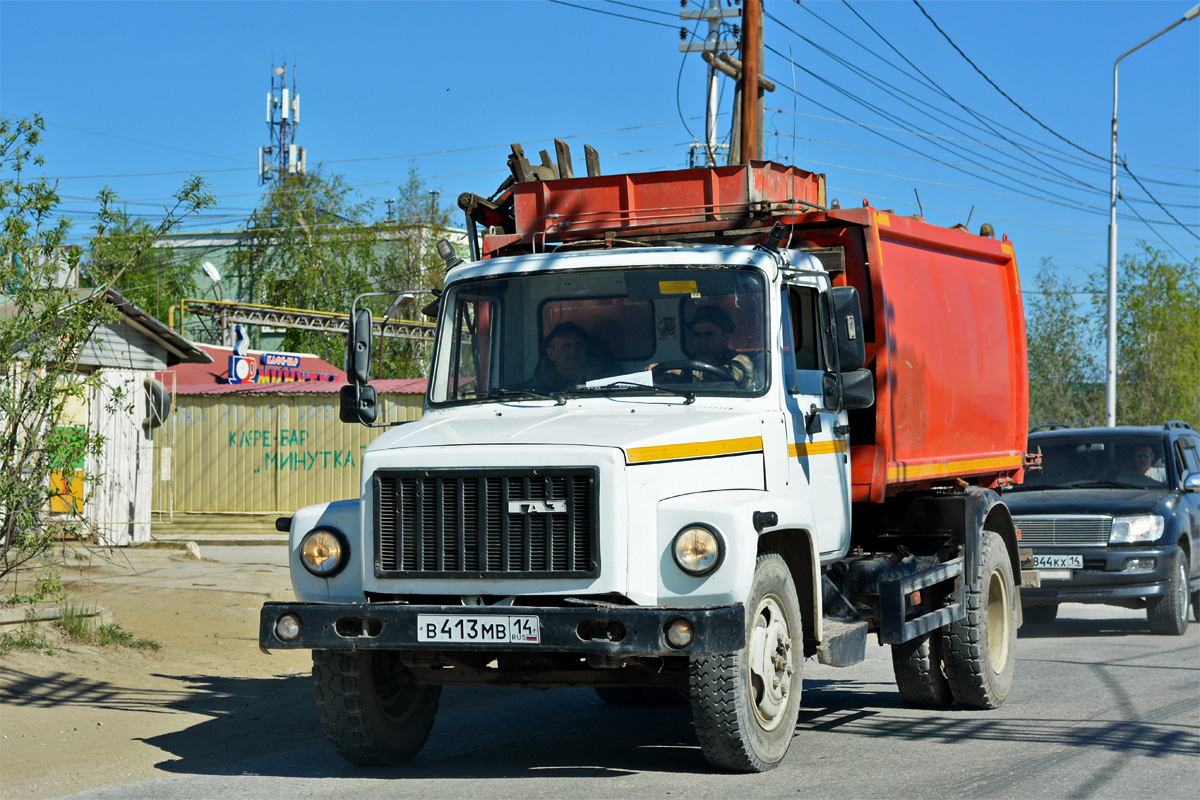 Саха (Якутия), № В 413 МВ 14 — ГАЗ-3309