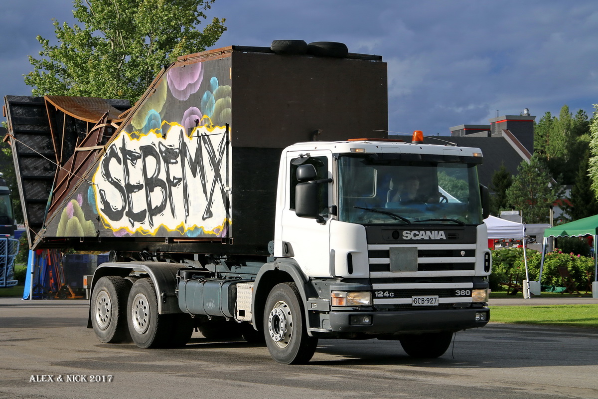 Финляндия, № GCB-927 — Scania ('1996) P124G