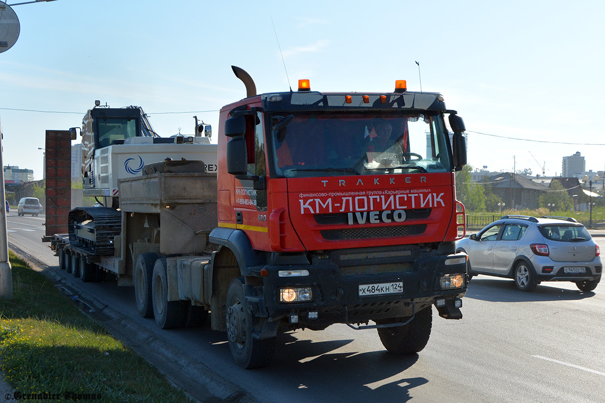 Красноярский край, № Х 484 КН 124 — IVECO-AMT Trakker ('2007)