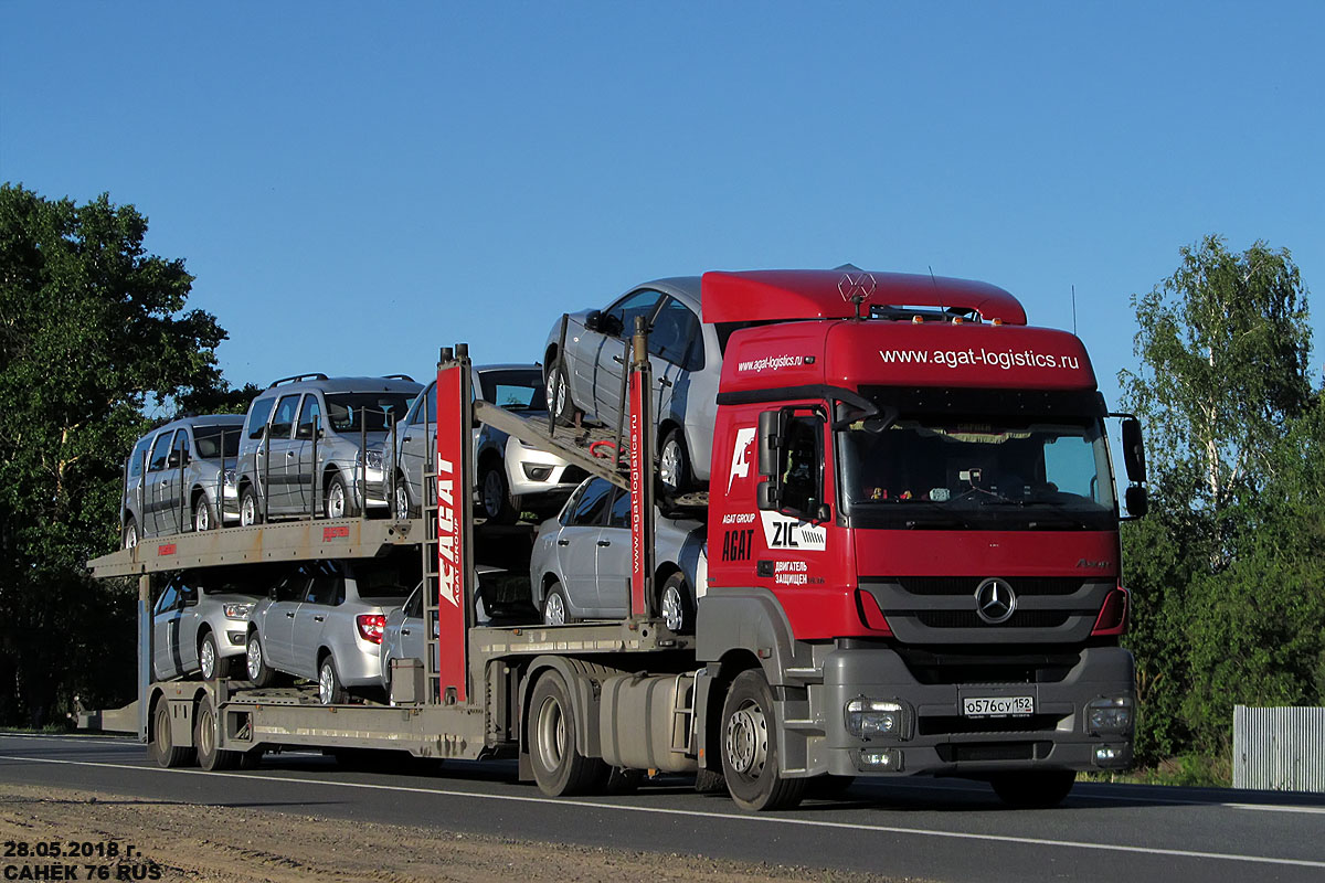 Нижегородская область, № О 576 СУ 152 — Mercedes-Benz Axor 1836 [Z9M]