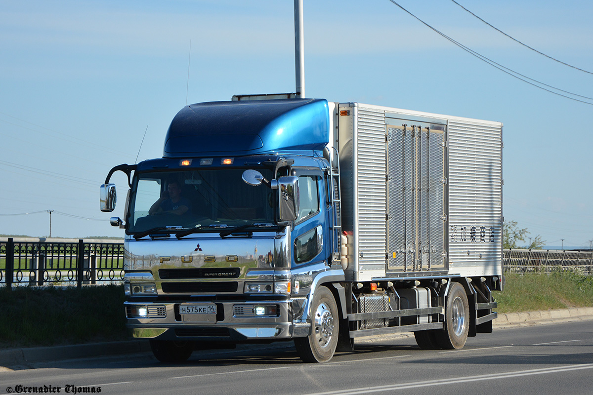 Саха (Якутия), № Н 575 КЕ 14 — Mitsubishi Fuso Super Great