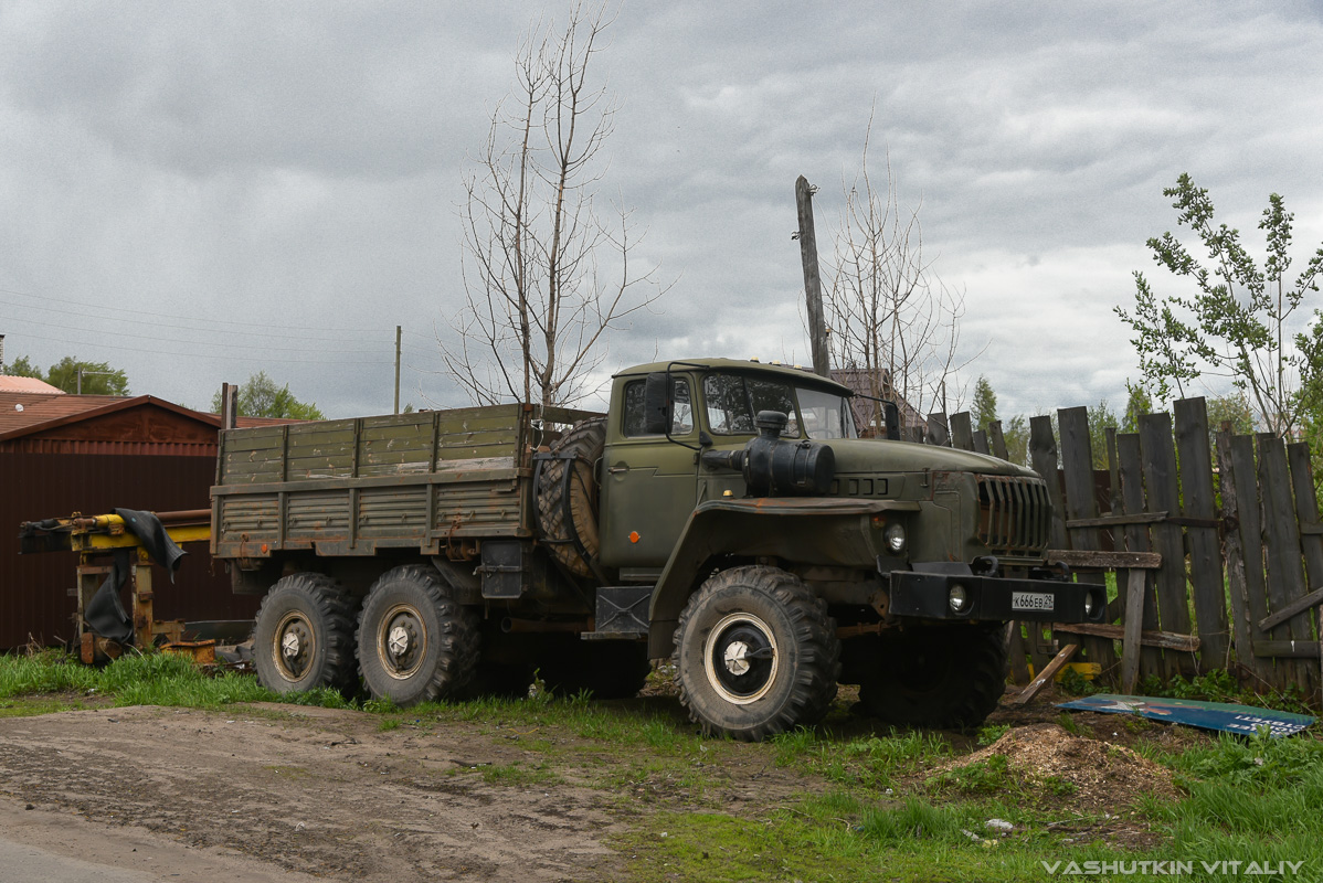 Архангельская область, № К 666 ЕВ 29 — Урал-4320-30