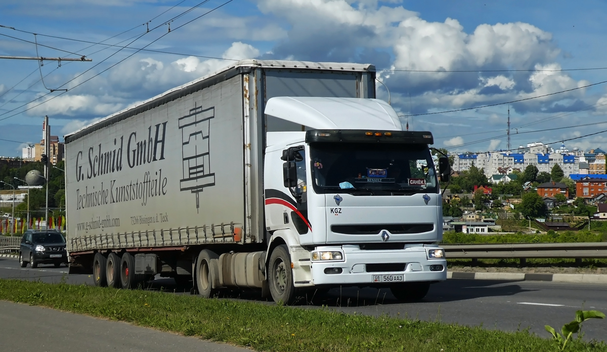 Киргизия, № 08 560 AAJ — Renault Premium ('1996)