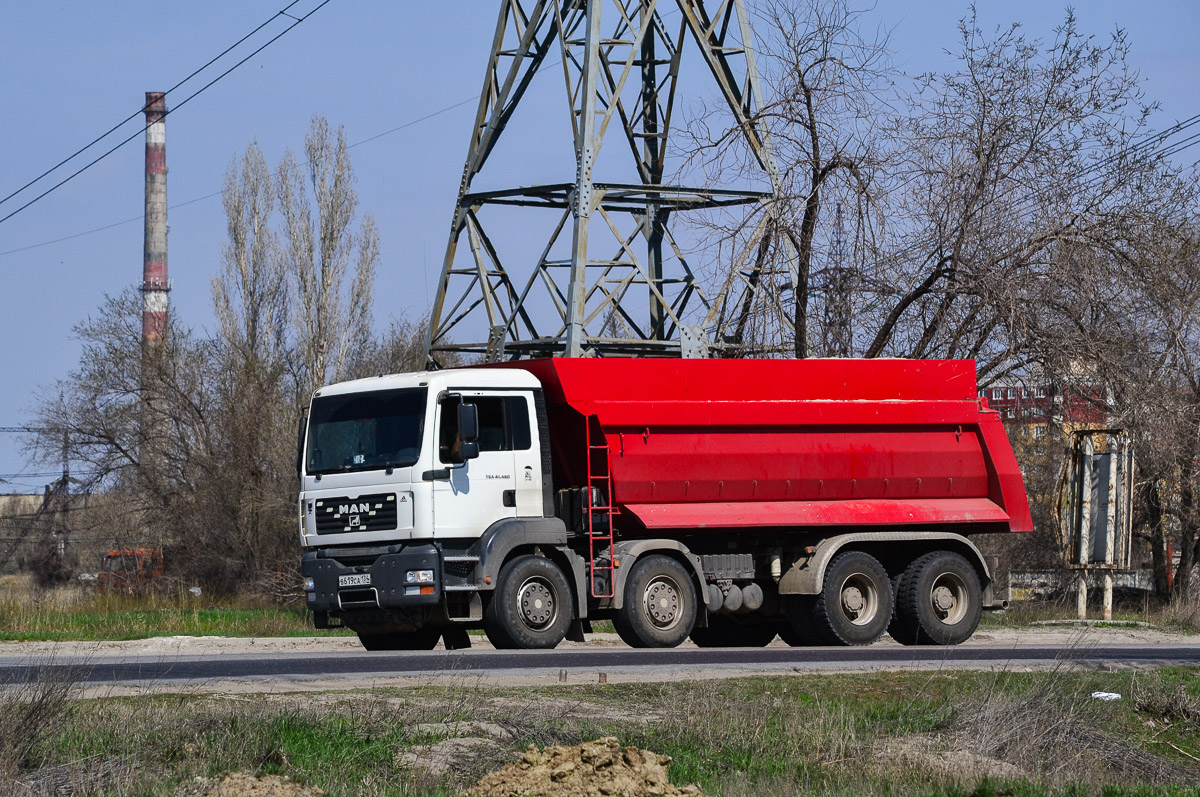 Волгоградская область, № В 619 СА 134 — MAN TGA 41.480